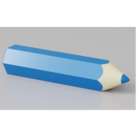 Metalinis suolas be atlošo vaikų žaidimo aikštelėms 'Pencil bench / G557'