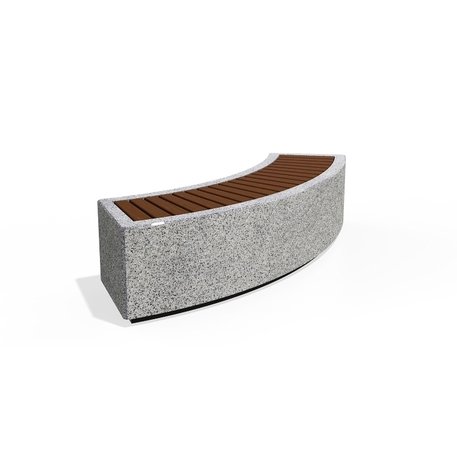 Concrete outdoor bench '200x69x45cm / BS-268-K'