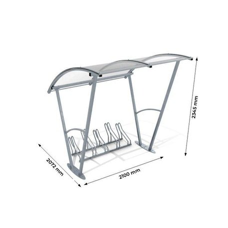 Bike Shelter 'Swita 5_210cm'