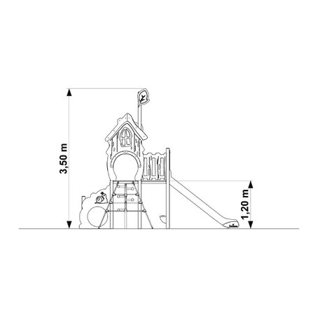 Children's playground element 'Forest_P1501'