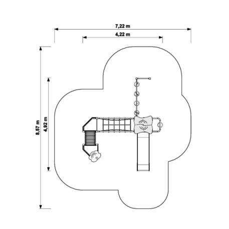 Kinderspielplatzelement 'MBG-335/P1114'