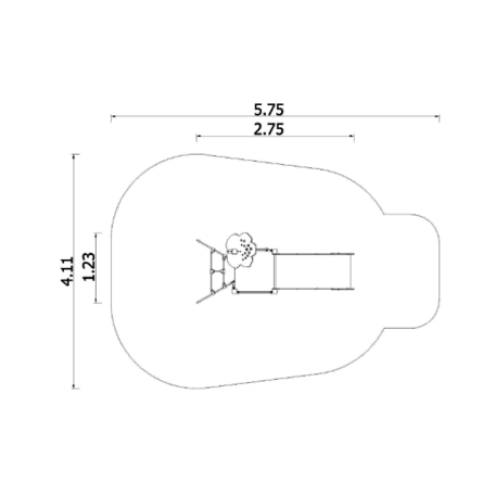 Children's playground element 'MBG-345/P1137'