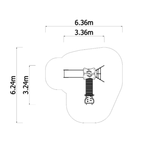 Kinderspielplatzelement 'MBG-365/P11129'