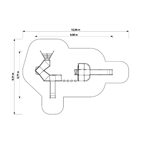 Children's playground element 'MBG-375/P1150'