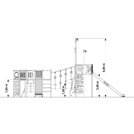 Kinderspielplatzelement 'MBG-375/P1150'