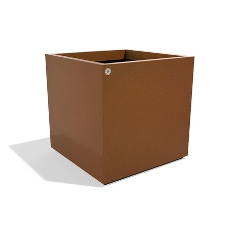 Metalinis lauko vazonas, gėlinė 'Premium / 98x98xH/98cm / BS-404'