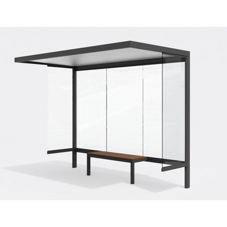 Autobusų stotelės laukimo paviljonas 'Bus / 300cm'