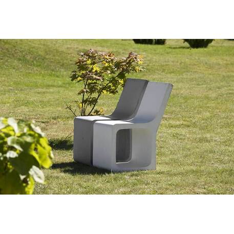 Betoninis suolas su atlošu 'Harmony / 001342'