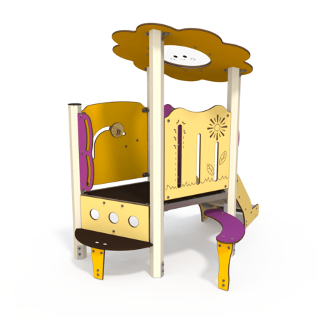 Vaikų žaidimų aikštelių įranga Baby linija – mažiesiems 'MBG-2024_BA 06-1003-AD01'