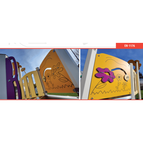 Vaikų žaidimų aikštelių įranga Baby linija – mažiesiems 'MBG-2024_BA 06-1003-AD01'