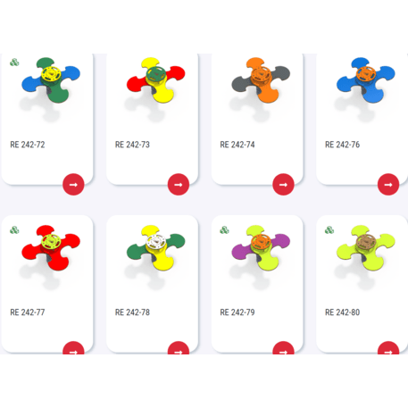 Spyruokliukas vaikų žaidimų aikštelėms 'MBG-1031_RE 242-89'