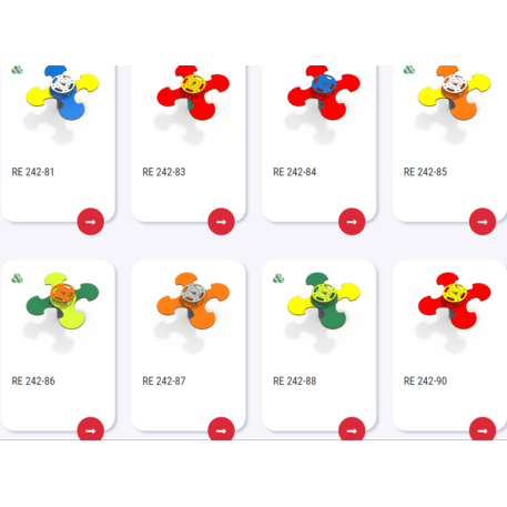 Spyruokliukas vaikų žaidimų aikštelėms 'MBG-1031_RE 242-89'