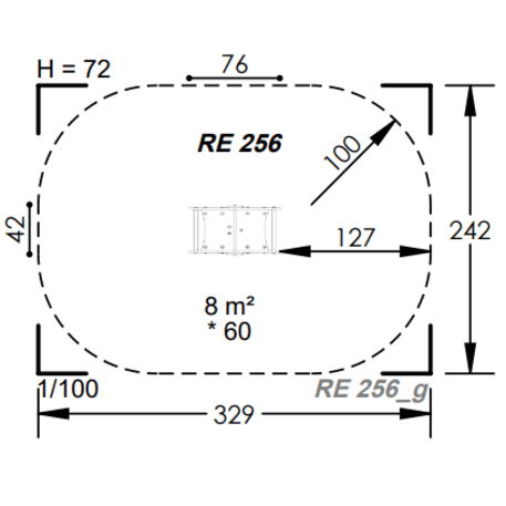 Spyruokliukas vaikų žaidimų aikštelėms 'MBG-1045_RE 256-24'
