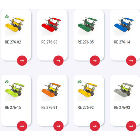 Spyruokliukas vaikų žaidimų aikštelėms 'MBG-1062_RE 276-95'