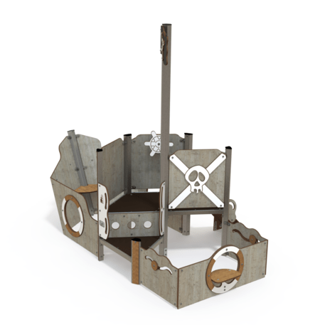  Vaikų žaidimo aikštelės kompleksas, kolekcija 'Piratų laivas / MBG-1178_CI 06-1003-T02'