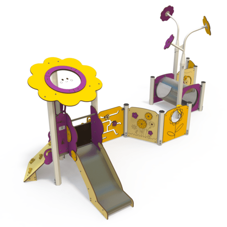 Vaikų žaidimų aikštelių įranga Baby linija – mažiesiems 'MBG-2061_BA 06-1025-AD01'
