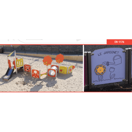 Vaikų žaidimų aikštelių įranga Baby linija – mažiesiems 'MBG-2064_BA 06-1027-T01'