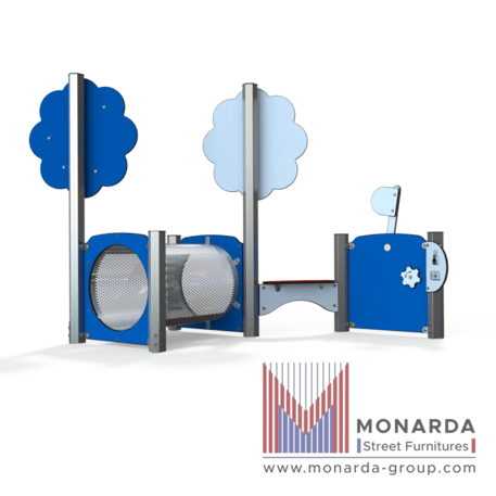 Vaikų žaidimų aikštelių įranga Baby linija – mažiesiems 'MBG-2074_BA 06-1033-T01'