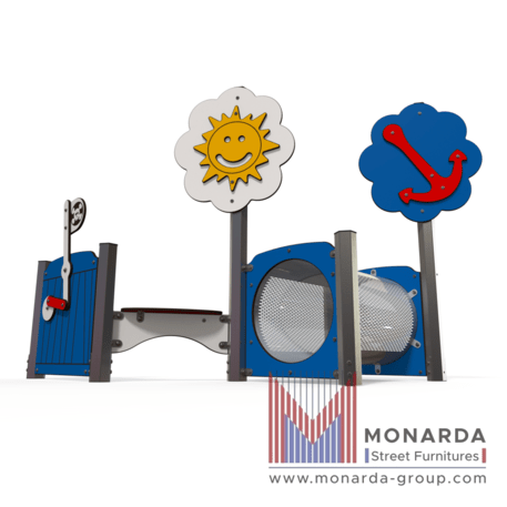 Vaikų žaidimų aikštelių įranga Baby linija – mažiesiems 'MBG-2074_BA 06-1033-T01'