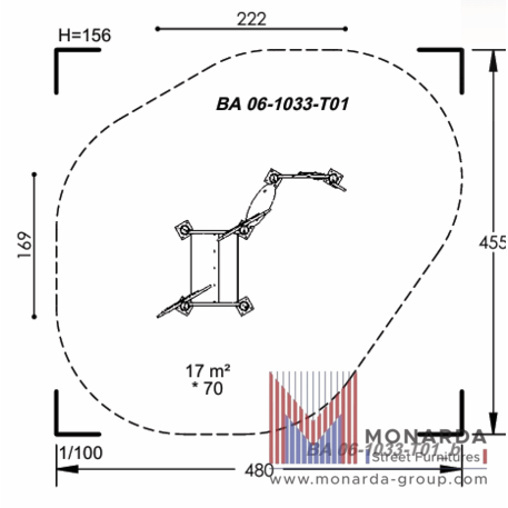 Vaikų žaidimų aikštelių įranga Baby linija – mažiesiems 'MBG-2074_BA 06-1033-T01'