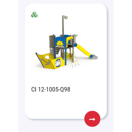  Vaikų žaidimo aikštelės kompleksas, kolekcija 'Piratų laivas / MBG-1200_CI 12-1005-Q99'