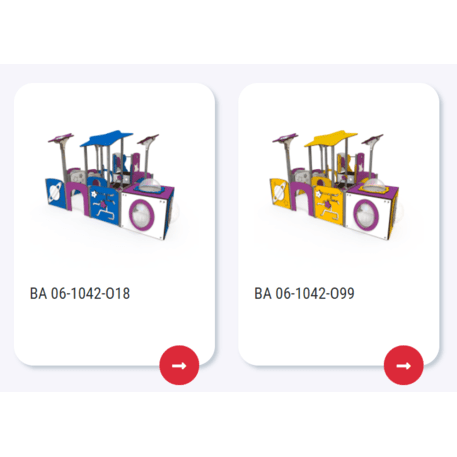 Vaikų žaidimų aikštelių įranga Baby linija – mažiesiems 'MBG-2082_BA 06-1042-O14'