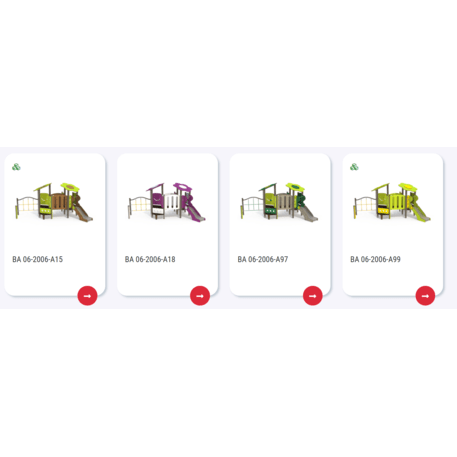 Vaikų žaidimų aikštelių įranga Baby linija – mažiesiems 'MBG-2095_BA 06-2006-A98'