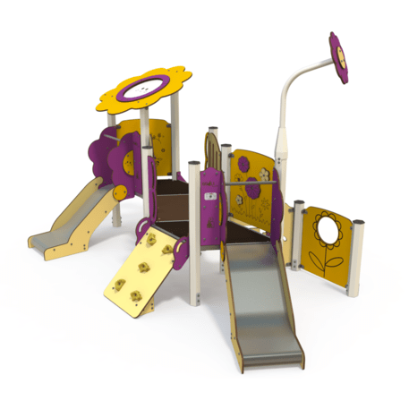 Vaikų žaidimų aikštelių įranga Baby linija – mažiesiems 'MBG-2114_BA 06-2025-AD01'