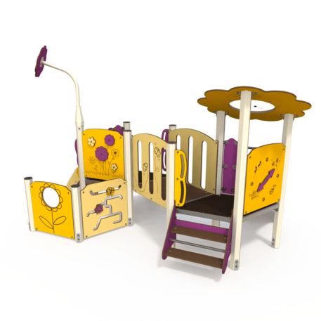 Vaikų žaidimų aikštelių įranga Baby linija – mažiesiems 'MBG-2114_BA 06-2025-AD01'