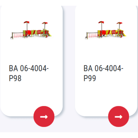 Vaikų žaidimų aikštelių įranga Baby linija – mažiesiems 'MBG-2141_BA 06-4004-P15'