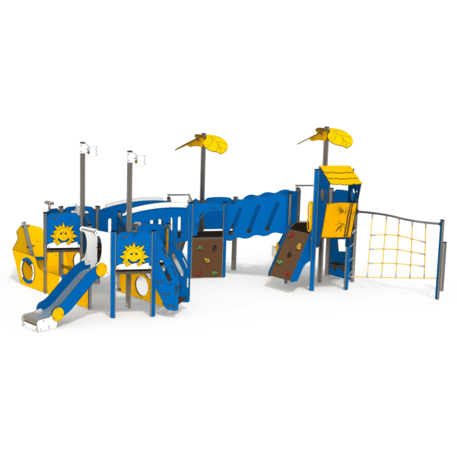  Vaikų žaidimo aikštelės kompleksas, kolekcija 'Piratų laivas / MBG-1216_CI 12-4001-T04'