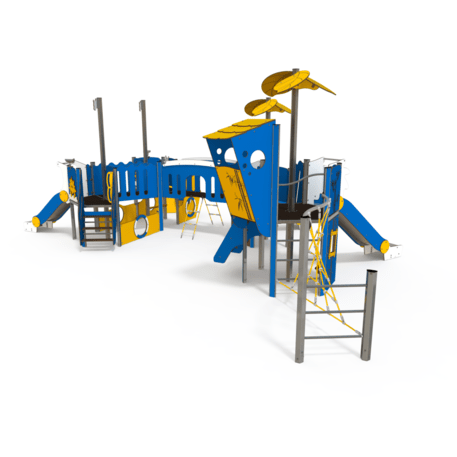  Vaikų žaidimo aikštelės kompleksas, kolekcija 'Piratų laivas / MBG-1216_CI 12-4001-T04'