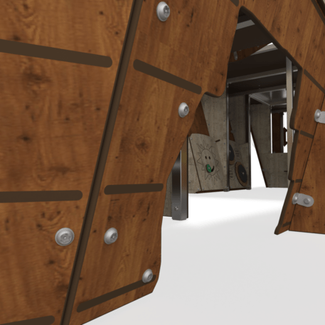  Vaikų žaidimo aikštelės kompleksas, kolekcija 'Piratų laivas / MBG-1235_CI 15-1011-T02'