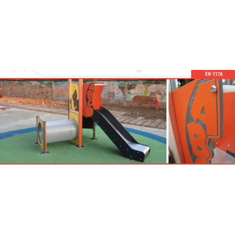 Žaidimų aikštelių kompleksas vaikams nuo 2 metų amžiaus – kolekcija 'MINI / MBG-2147_MI 09-1002-N15'