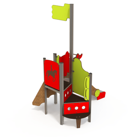 Žaidimų aikštelių kompleksas vaikams nuo 2 metų amžiaus – kolekcija 'MINI / MBG-2156_MI 09-1007-T01'