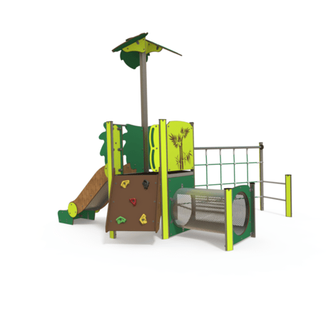 Žaidimų aikštelių kompleksas vaikams nuo 2 metų amžiaus – kolekcija 'MINI / MBG-2160_MI 09-1010-P15'