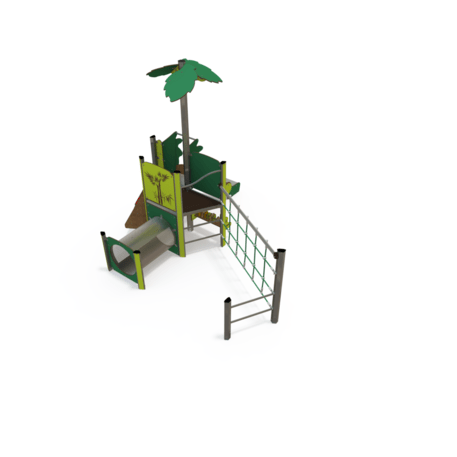 Žaidimų aikštelių kompleksas vaikams nuo 2 metų amžiaus – kolekcija 'MINI / MBG-2160_MI 09-1010-P15'