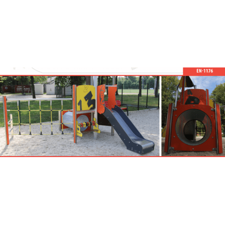 Žaidimų aikštelių kompleksas vaikams nuo 2 metų amžiaus – kolekcija 'MINI / MBG-2160_MI 09-1010-P15'