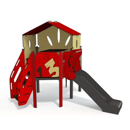 Žaidimų aikštelių kompleksas vaikams nuo 2 metų amžiaus – kolekcija 'MINI / MBG-2171_MI 09-1015-N99'