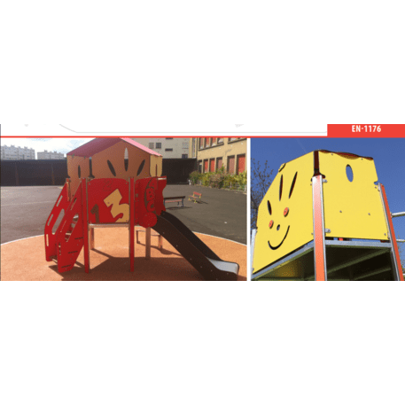 Žaidimų aikštelių kompleksas vaikams nuo 2 metų amžiaus – kolekcija 'MINI / MBG-2171_MI 09-1015-N99'