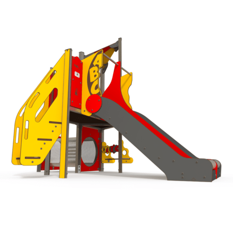 Žaidimų aikštelių kompleksas vaikams nuo 2 metų amžiaus – kolekcija 'MINI / MBG-2202_MI 09-1047-N02'