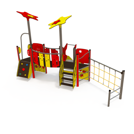 Žaidimų aikštelių kompleksas vaikams nuo 2 metų amžiaus – kolekcija 'MINI / MBG-2278_MI 09-2074-O99'