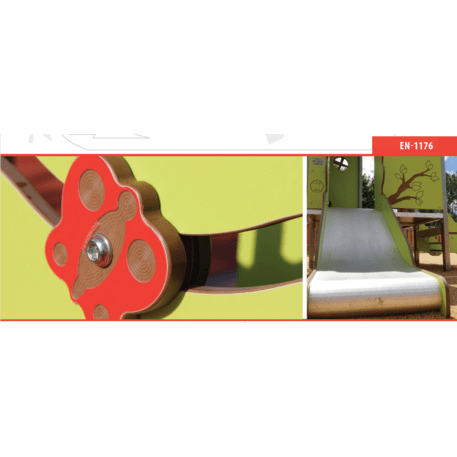 Žaidimų aikštelių kompleksas vaikams nuo 2 metų amžiaus – kolekcija 'MINI / MBG-2278_MI 09-2074-O99'