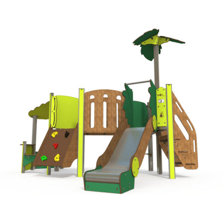 Žaidimų aikštelių kompleksas vaikams nuo 2 metų amžiaus – kolekcija 'MINI / MBG-2207_MI 09-2002-P15'