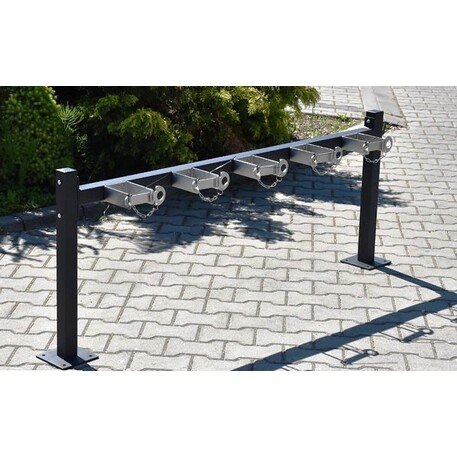 Metalinis paspirtukų laikiklis / stovas 'STF/161x5xH/63cm/MDL' 