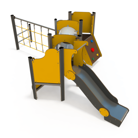 Žaidimų aikštelių kompleksas vaikams nuo 2 metų amžiaus – kolekcija 'MINI / MBG-2218_MI 09-2006-T01'