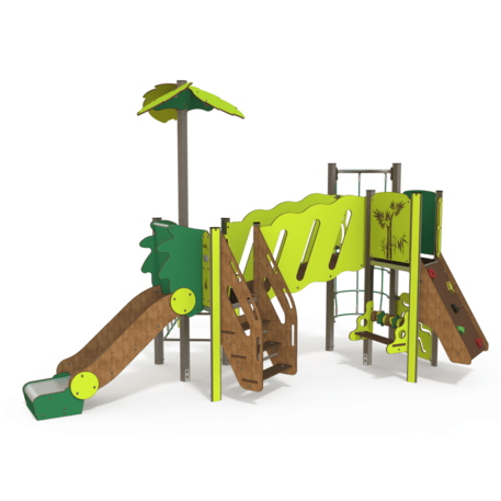 Žaidimų aikštelių kompleksas vaikams nuo 2 metų amžiaus – kolekcija 'MINI / MBG-2223_MI 09-2008-P15'