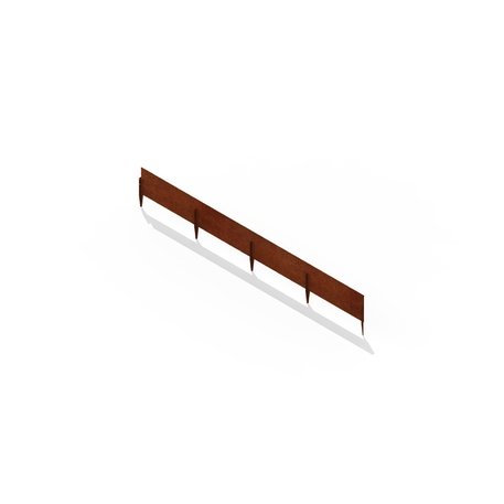 Corten plieno vejos atitvėrimo bortelis, 3 mm storio, aukštis nuo 150 iki 300 mm 'Premium / STF/06-15-01_02/MDL'