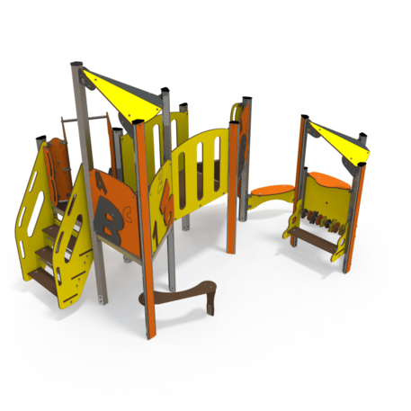 Žaidimų aikštelių kompleksas vaikams nuo 2 metų amžiaus – kolekcija 'MINI / MBG-2301_MI 09-2089-N22'