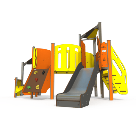 Žaidimų aikštelių kompleksas vaikams nuo 2 metų amžiaus – kolekcija 'MINI / MBG-2301_MI 09-2089-N22'